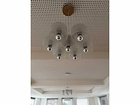 Oluce fiore - design hanglamp met 7 lichtpunten - overige kantoorinventaris - afbeelding 1 van  6