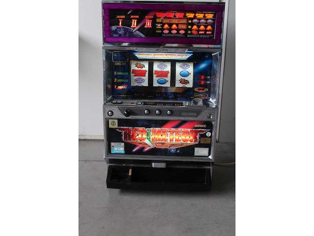 Olympia - red meteor - speelautomaat - afbeelding 2 van  4