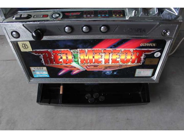 Olympia - red meteor - speelautomaat - afbeelding 4 van  4