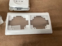 Olympic dimmer met stopcontact en afdekraam, complete set (59x) - afbeelding 4 van  5