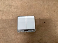 Olympic schakelaar dubbel inbouw (324x) - afbeelding 1 van  4