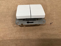 Olympic schakelaar dubbel inbouw (324x) - afbeelding 2 van  4