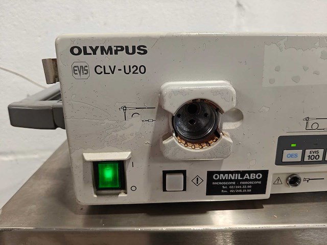 Olympus - clv-u20 - xenon light source - olympus – clv-u20 - afbeelding 3 van  7