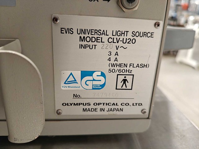 Olympus - clv-u20 - xenon light source - olympus – clv-u20 - afbeelding 7 van  7