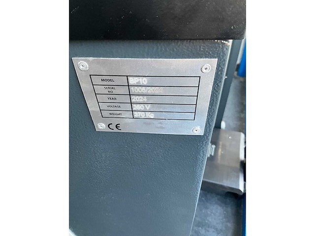 Omach - 2024 - bp10 - hydraulische pers - afbeelding 5 van  8