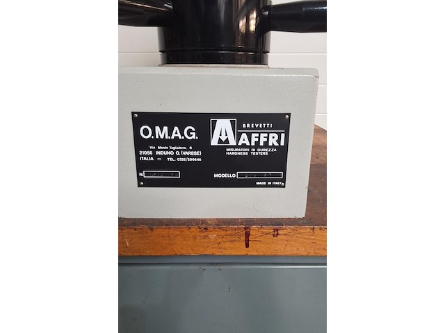 Omag brevetti hardheidstester 206 rt - afbeelding 4 van  7