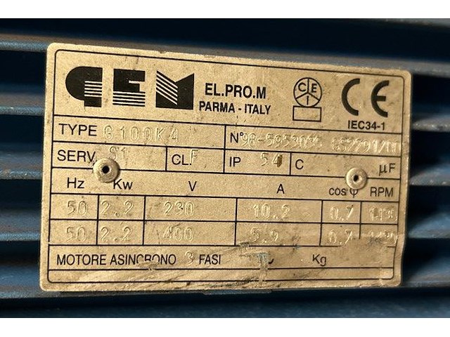 Omcn 4-paals hefbrug 3500 kg - afbeelding 17 van  20