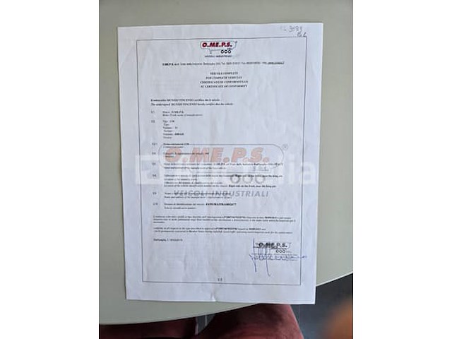 Omeps cm 1168 basi tank semi-trailer (vin: za9s38a55bah02677) - afbeelding 3 van  19