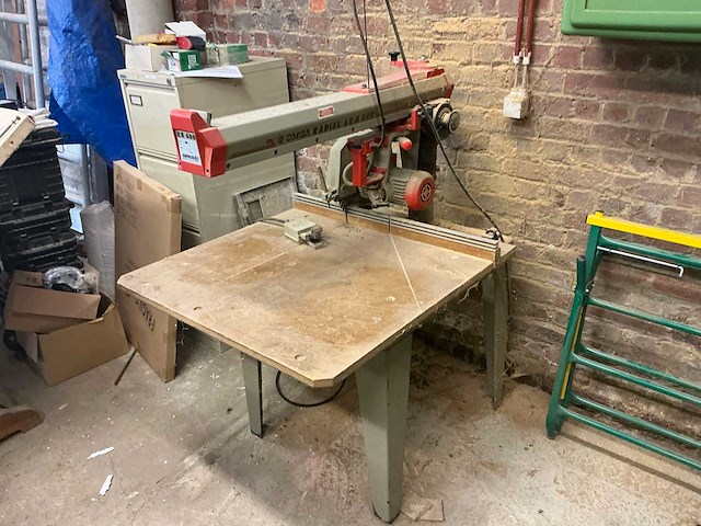 Omga radial arm saw radiaalafkortzaagmachine - afbeelding 7 van  12