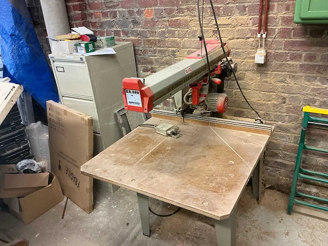 Omga radial arm saw radiaalafkortzaagmachine - afbeelding 2 van  12