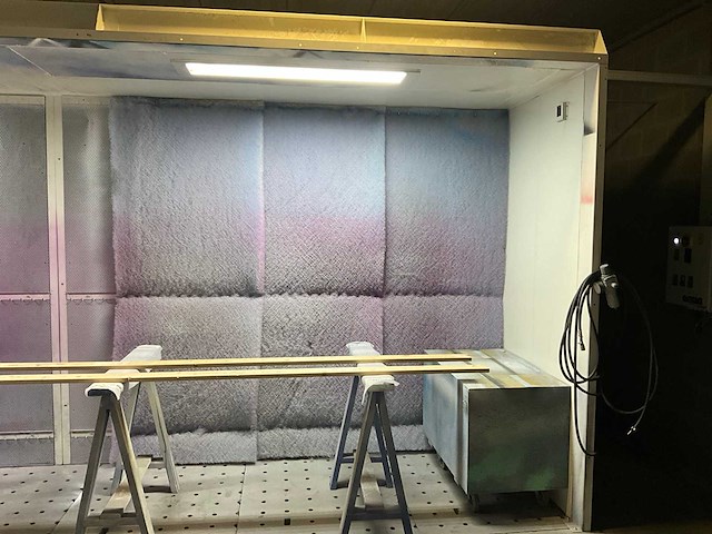 Omia wagner verfspuitcabine spuitwand met verfspuitpomp - afbeelding 4 van  9