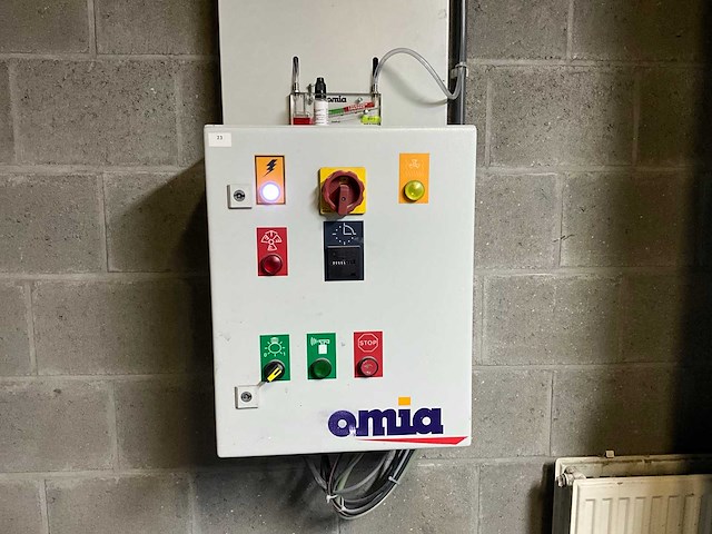 Omia wagner verfspuitcabine spuitwand met verfspuitpomp - afbeelding 5 van  9