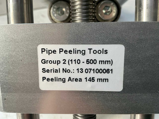 Omicron 145 pijpschiller apparaat - afbeelding 8 van  8