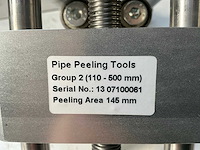 Omicron 145 pijpschiller apparaat - afbeelding 8 van  8