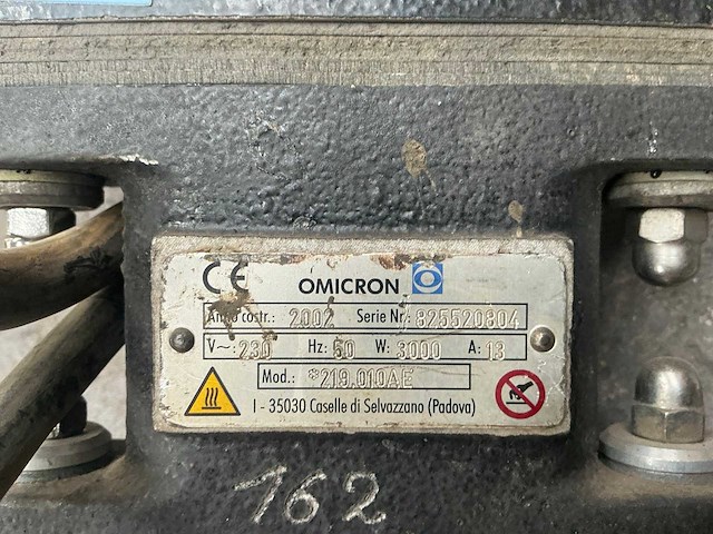 Omicron complete lasmachine voor kunststof buizen - afbeelding 10 van  20