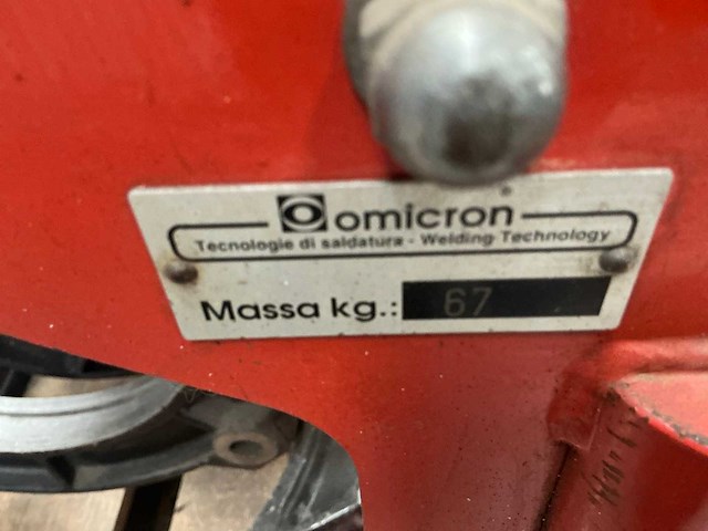 Omicron complete lasmachine voor kunststof buizen - afbeelding 11 van  20