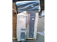 Omkeerbare/omkeerbare hoekbank - beige touwstof - afbeelding 3 van  11