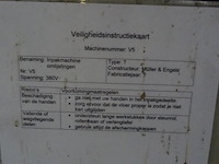 Omlijsting inpakmachine müller & engels - afbeelding 7 van  7