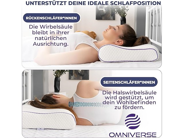 Omniverse ergonomisch kussen 60cm - afbeelding 4 van  5