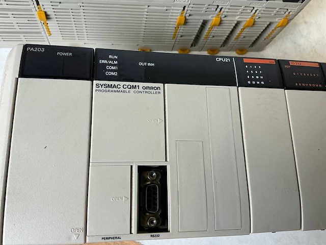Omron cqm1 plc modules (3x) - afbeelding 3 van  7