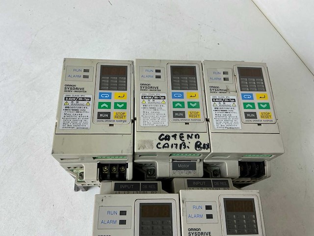 Omron sysdrive 3g3ev frequentieregelaar (5x) - afbeelding 3 van  6
