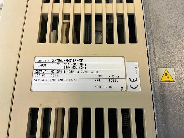 Omron sysdrive 3g3hv frequentieregelaar (2x) - afbeelding 6 van  7