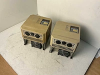 Omron sysdrive 3g3xv frequentieregelaar (2x)