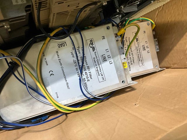 Omron tj1-ml16 controller + rasmi filters (4x) - afbeelding 8 van  8