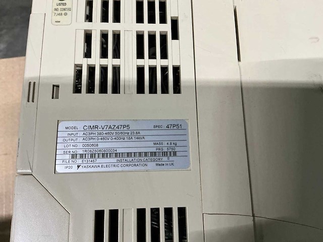 Omron varispeed v7 frequentieregelaar - afbeelding 4 van  4