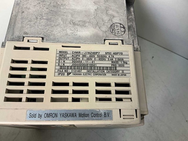 Omron vs mini j7 frequentieregelaar (8x) - afbeelding 7 van  7