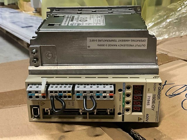 Omron yaskawa sgdh-15de-oy servopack - afbeelding 2 van  6