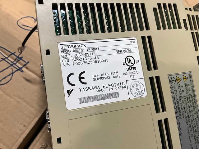 Omron yaskawa sgdh-15de-oy servopack - afbeelding 3 van  5