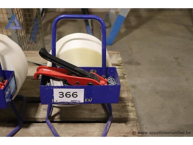 Omsnoeringsband met haspel spanapparaat - afbeelding 1 van  2