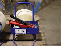 Omsnoeringsband met haspel spanapparaat - afbeelding 1 van  2