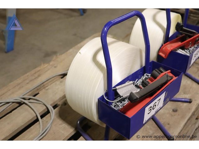 Omsnoeringsband met haspel spanapparaat - afbeelding 2 van  2