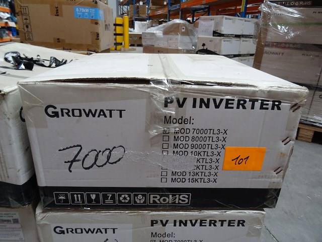 Omvormer growatt mod 7000tl3-x - afbeelding 1 van  2