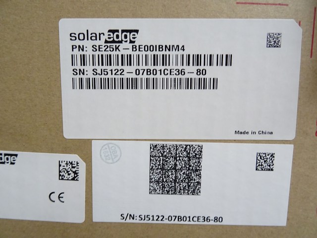 Omvormer solaredge se25k - afbeelding 2 van  2