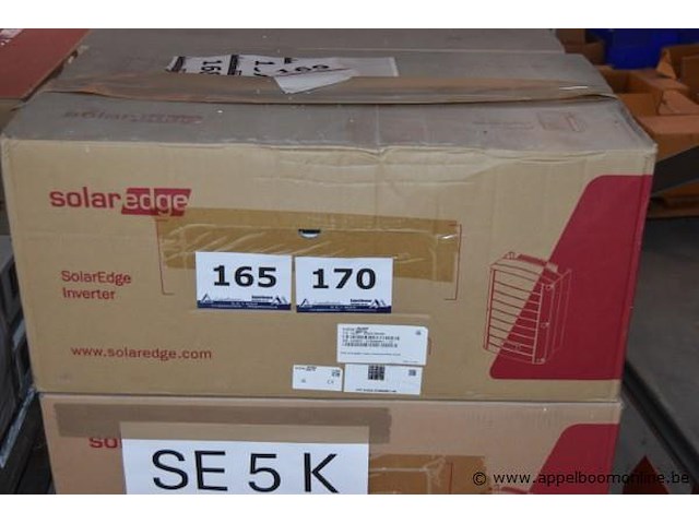 Omvormer, solaredge, se5k-rw0teben4, werking niet gekend - afbeelding 1 van  3