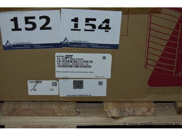 Omvormer, solaredge, se8k-rw0tfben4, werking niet gekend - afbeelding 2 van  2