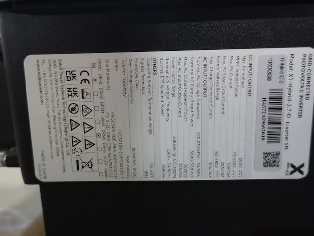 Omvormer solax power - afbeelding 3 van  3