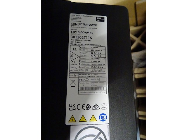 Omvormer sunny tripower 10.0 - afbeelding 4 van  4