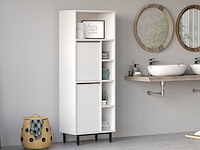 On10c badkamerkast | 100% melamine | wit - afbeelding 1 van  6