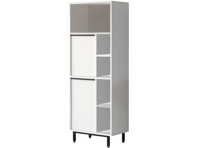 On10c badkamerkast | 100% melamine | wit - afbeelding 3 van  6