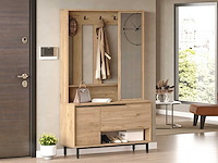 On11 kapstok | 100% melamine | walnoot - afbeelding 1 van  7