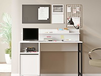 On16 bureau | 100% melamine | wit - afbeelding 4 van  7
