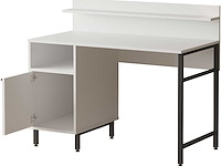 On16 bureau | 100% melamine | wit - afbeelding 6 van  7