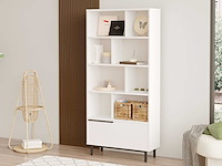 On4 boekenplank | 100% melamine | wit - afbeelding 1 van  7