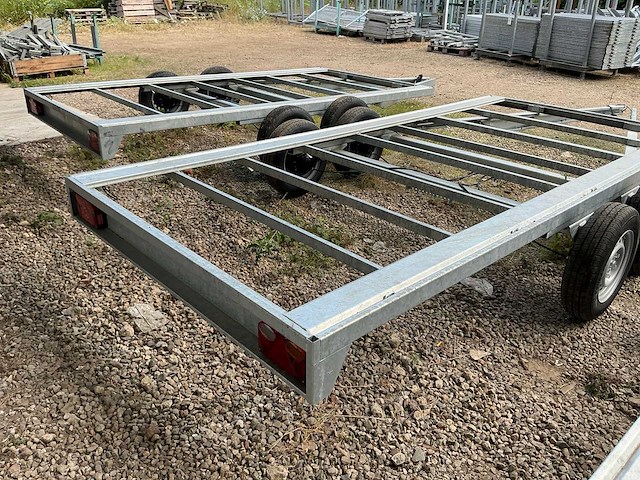 Onafgewerkte aanhangwagen (2x) - afbeelding 5 van  5