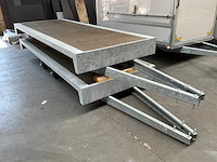 Onafgewerkte aanhangwagen (2x) - afbeelding 1 van  6
