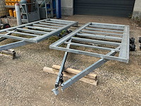 Onafgewerkte aanhangwagen (3x) - afbeelding 3 van  6
